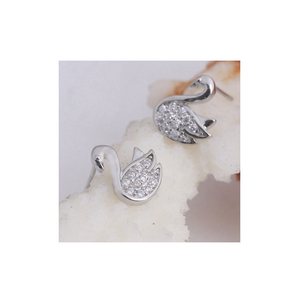 Boucles d'oreilles lézards en argent