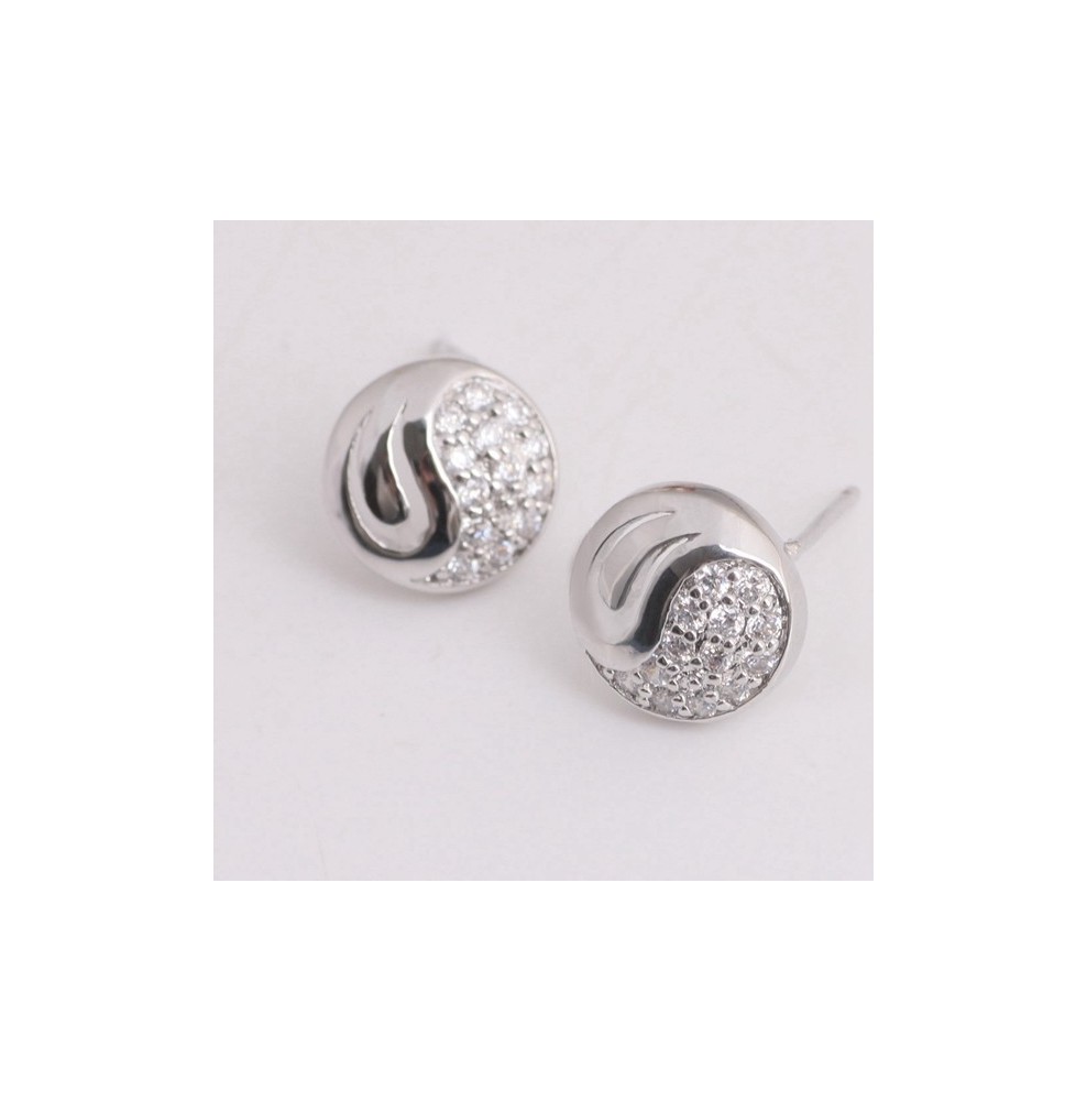 Boucle d'oreilles argent B8C02